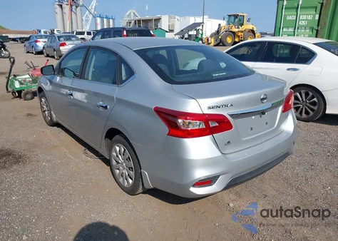 2017 Nissan Sentra S из США, поврежденный, VIN 3N1AB7AP7HY221957